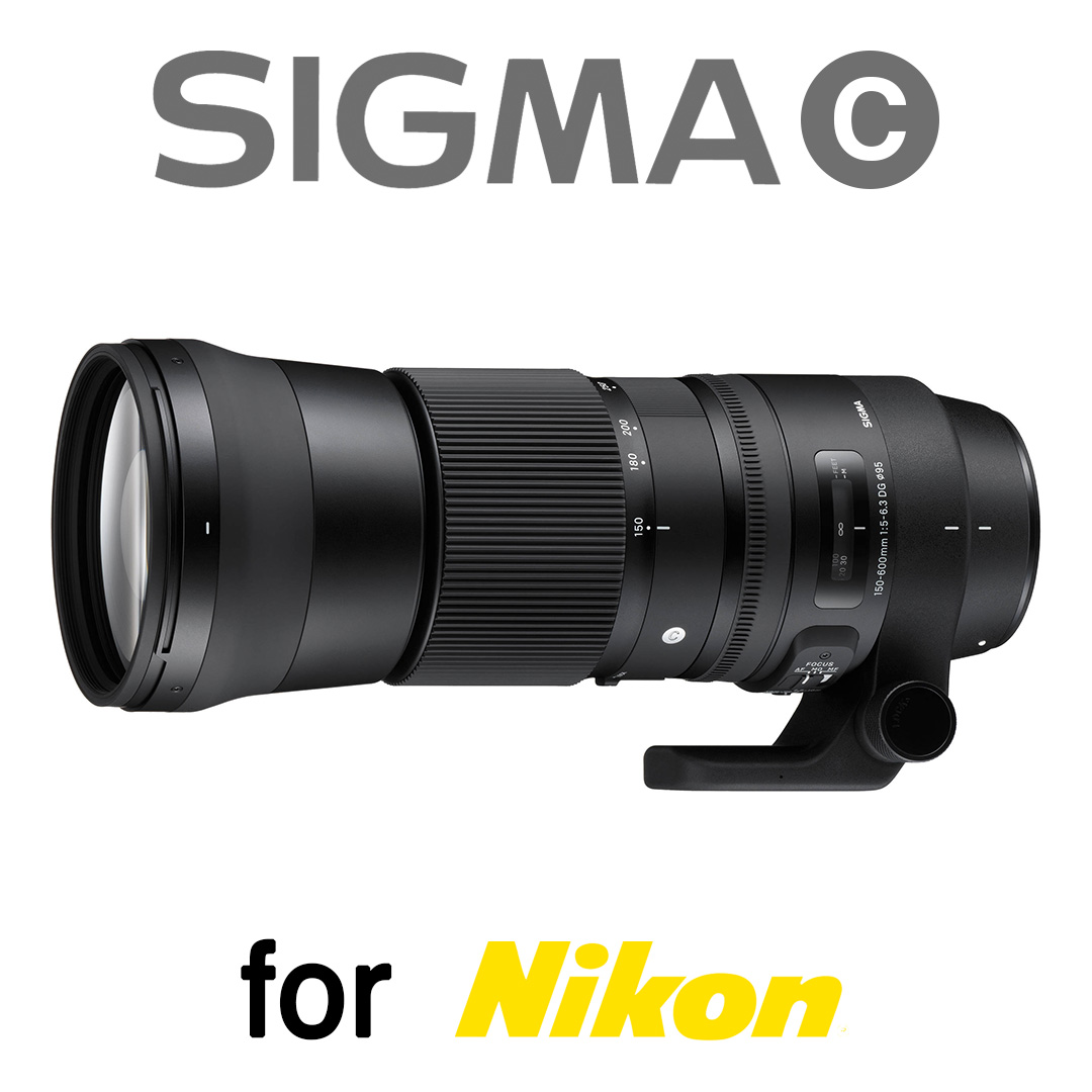 Sigma 150-600mm f/5-6.3 DG OS HSM Contemporary Lens for Nikon F